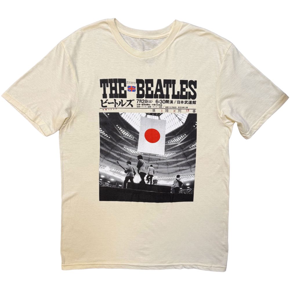 The Beatles - At the Budokan Tshirt Homme - Blanc cassÃ©